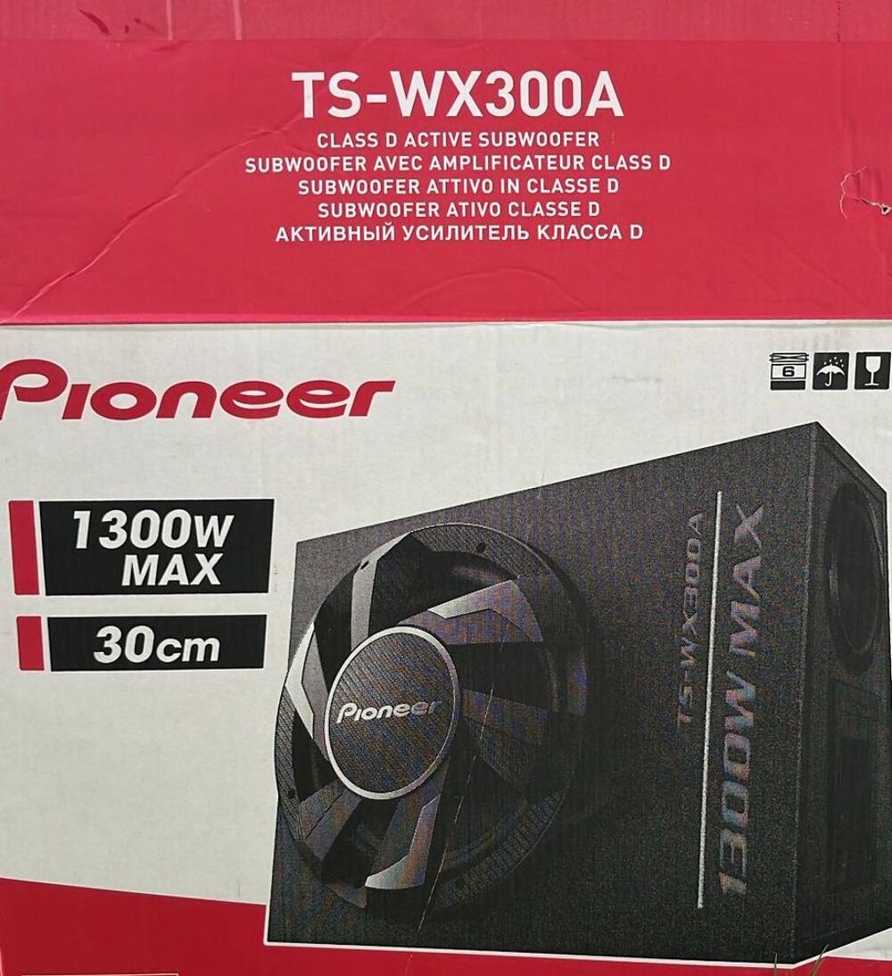 caisson de basses pioneer TS-WX300A Audio et hifi