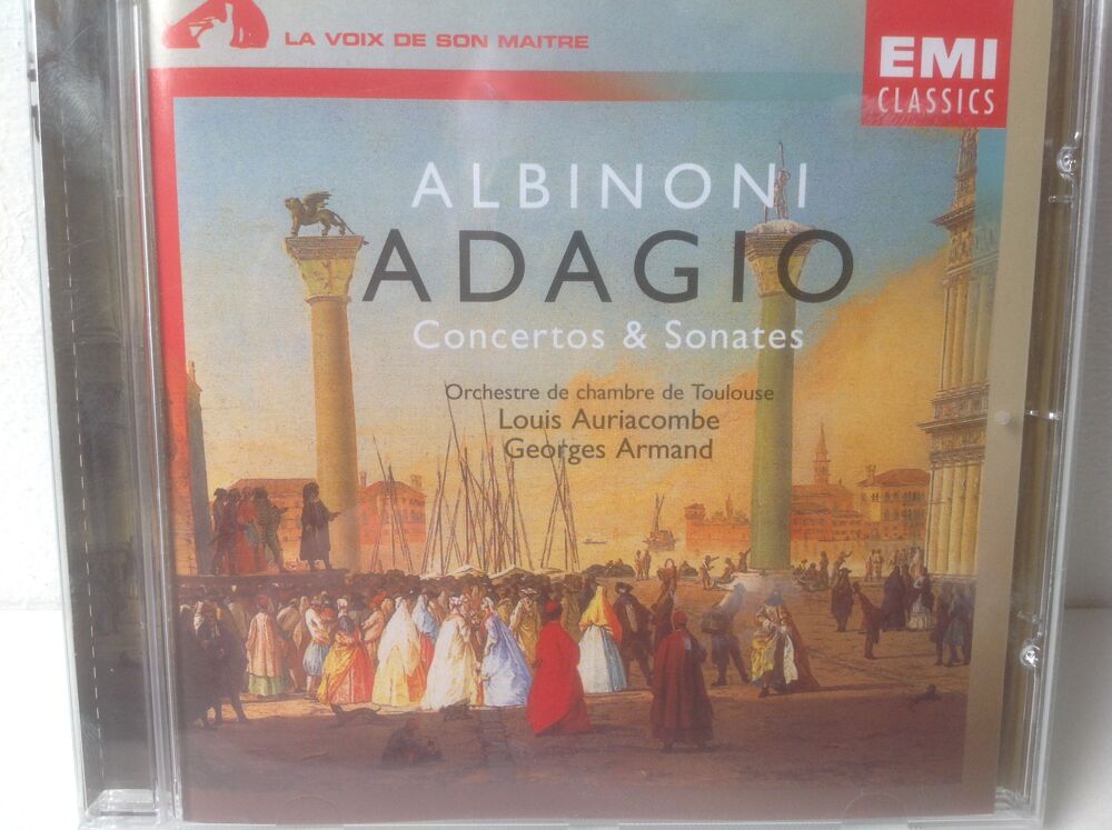 ALBINONI ADAGIO Auriacombe / Armand Envoi Possible
CD et vinyles