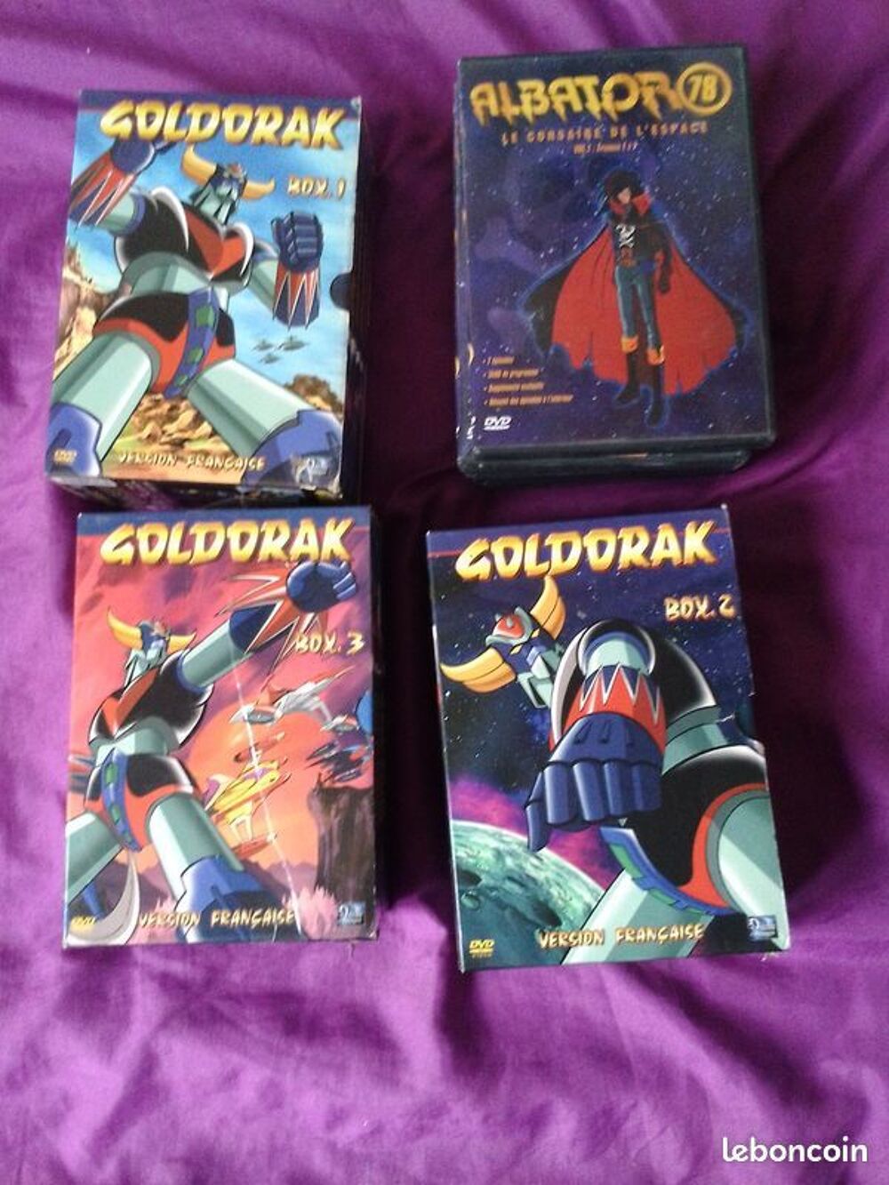 GOLDORAK - ALBATOR DVD et blu-ray