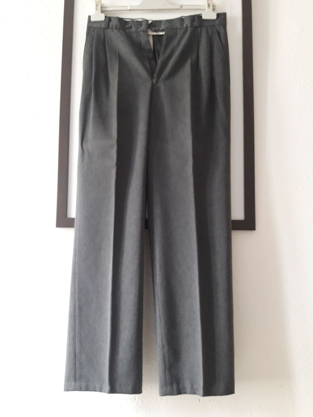 Pantalon gris de costume Vtements