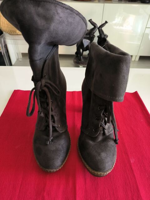 Bottines daim gris 9 Six-Fours-les-Plages (83)