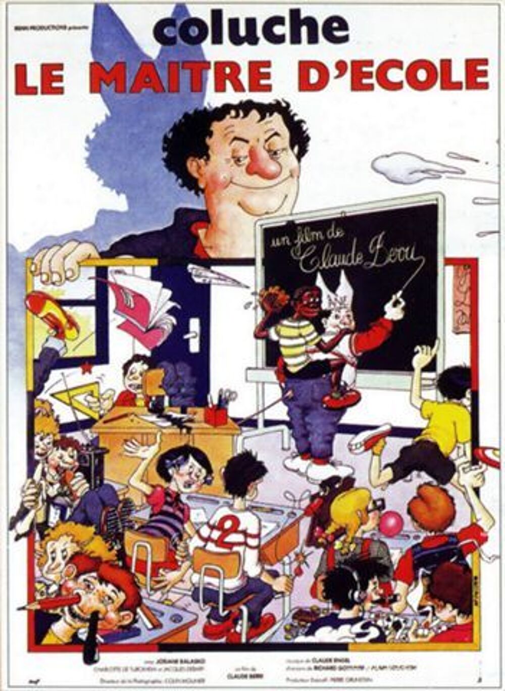 LE MAITRE D'&Eacute;COLE V&eacute;ritable Affiche de Cin&eacute;ma 