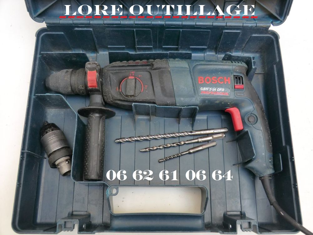 BOSCH GBH 2 26 DFR - perforateur . burineur Bricolage