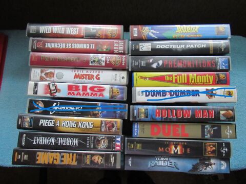 Diff�rentes cassettes VHS 1 Cernay (68)