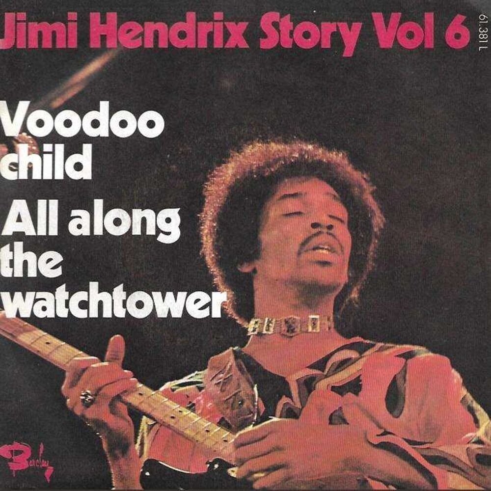JOMI HENDRIX /2 X DISQUES VYNIL 45 TOURS DE JIMI HENDRIX / J CD et vinyles