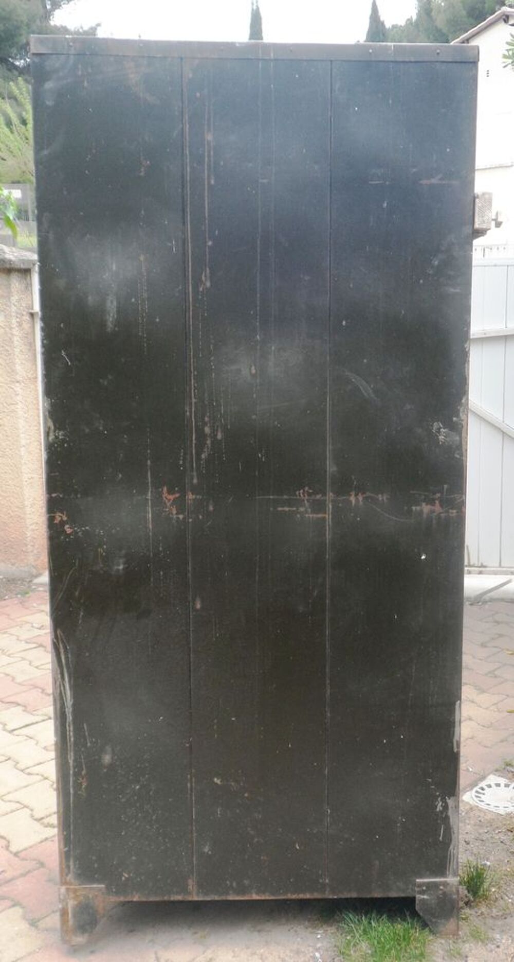 Placard, armoire de vestiaire m&eacute;tallique des ann&eacute;es 60/70 Bricolage