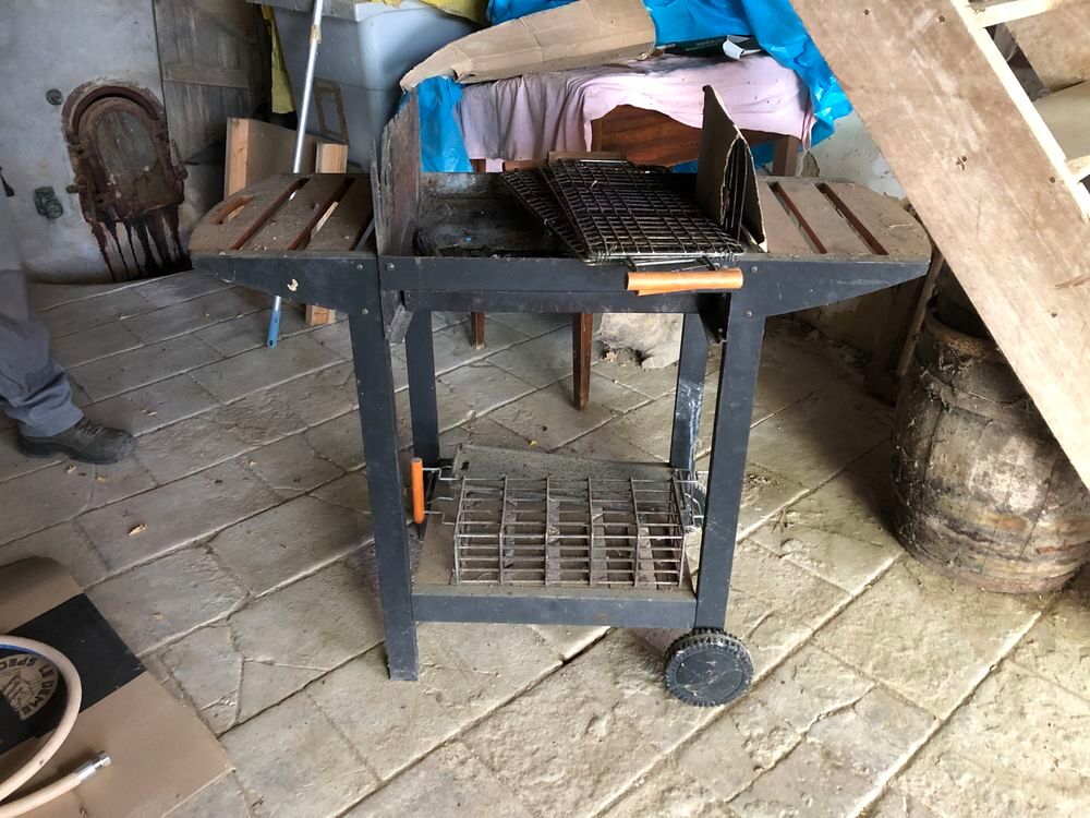 Barbecue cuisson verticale Jardin