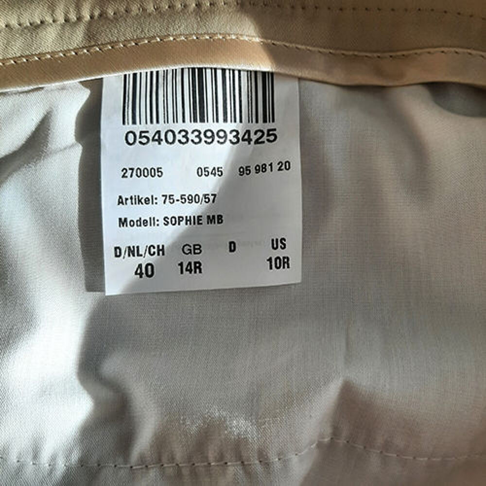 Pantalon Femme Peter Hahn T42 Vêtements