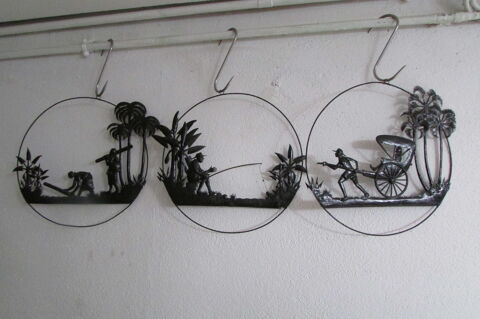 D�corations murales en fer cisel�, exotiques 125 Castres (81)