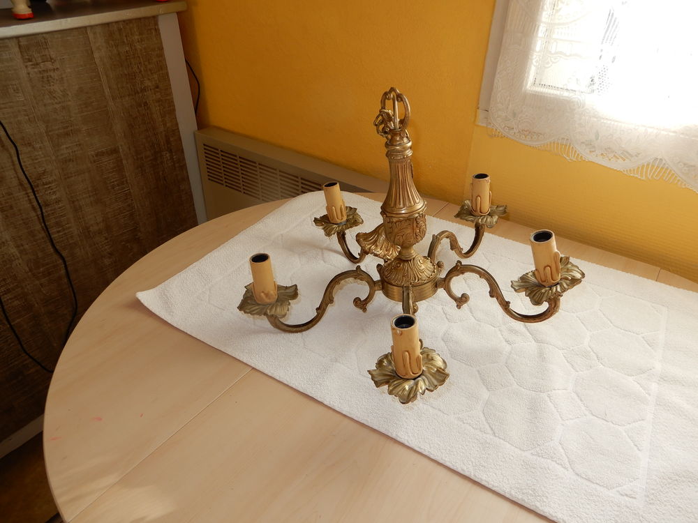 LUSTRE BRONZE Décoration