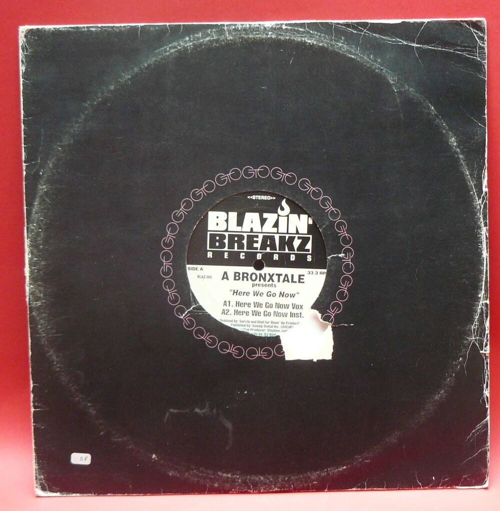 A Bronxtale : Here We Go Now - Blazin Records - D.J. - USA CD et vinyles