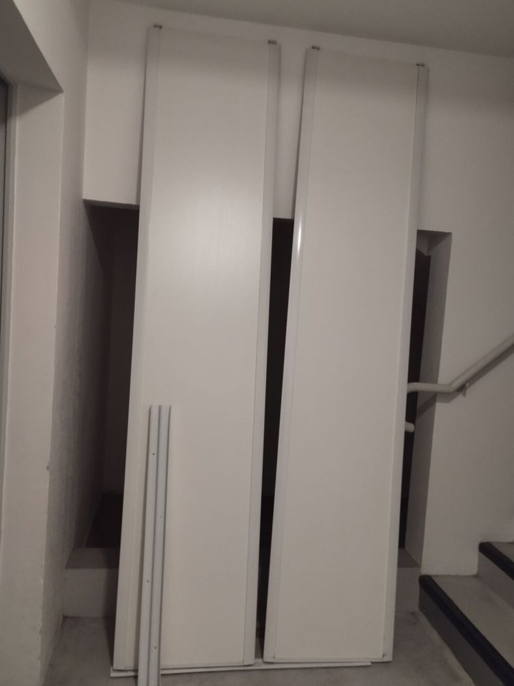 Portes coulissantes de placard Bricolage