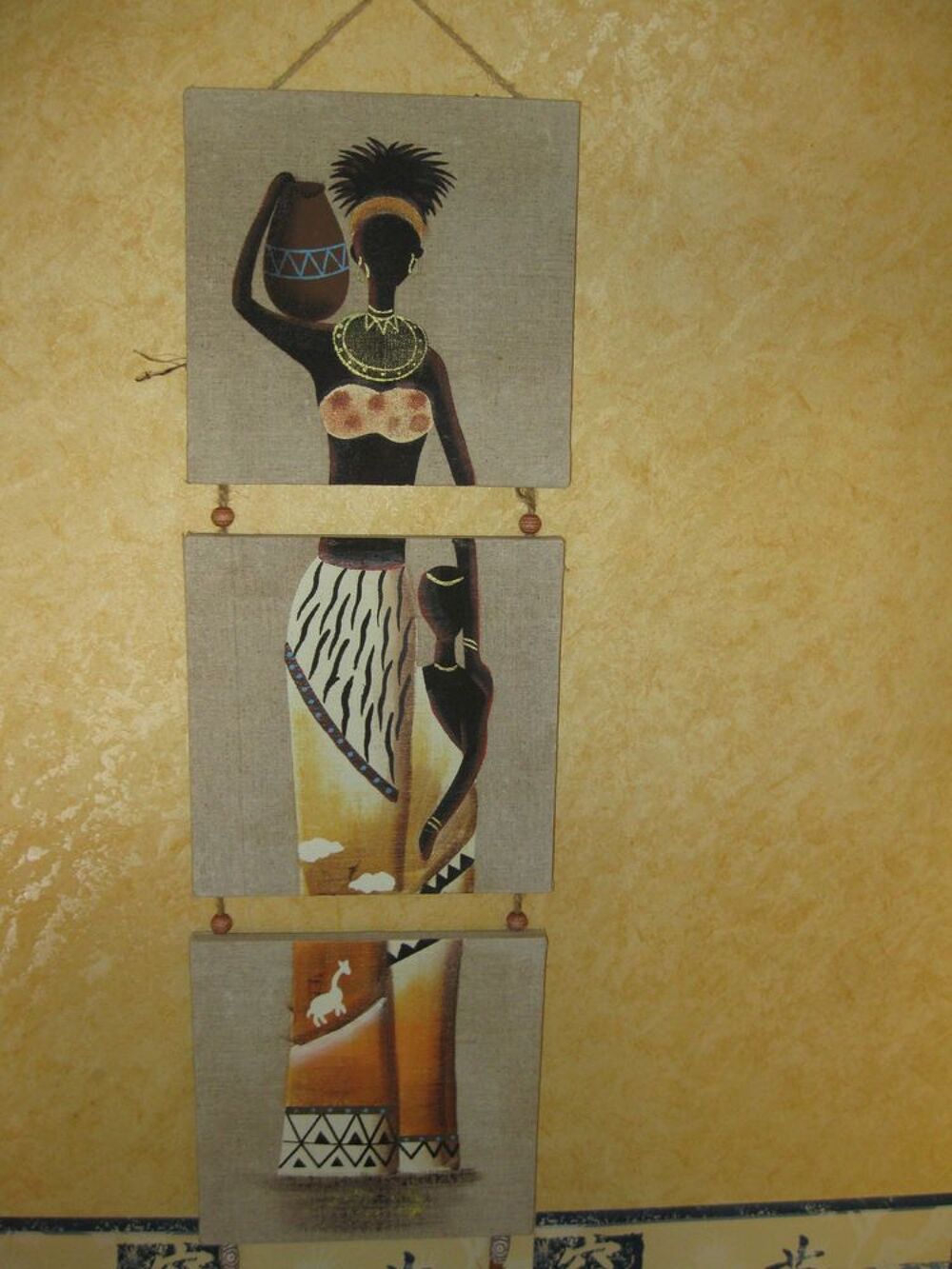 Tableau femme africaine Décoration