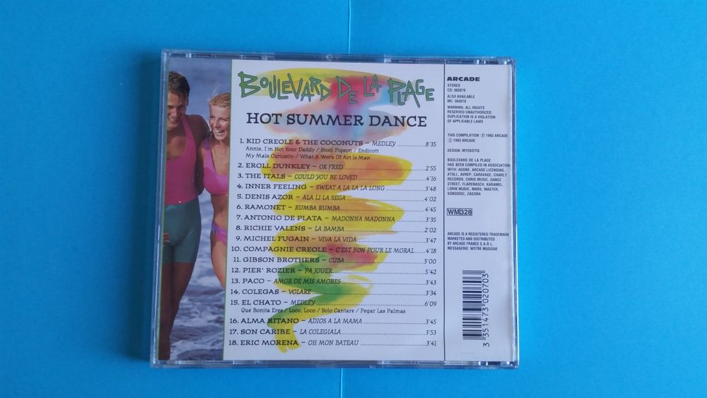 BOULEVARD DE LA PLAGE CD et vinyles