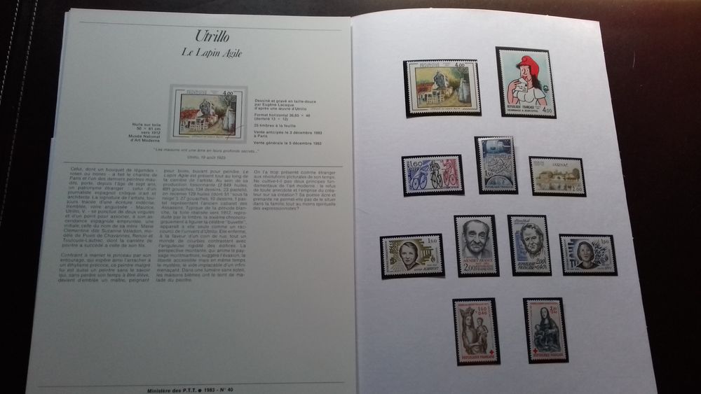 timbres FRANCE oblit&eacute;r&eacute;s 1986 &agrave; 2011 