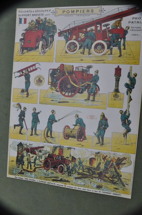  Affiche couleurs de jeux de pompier 1960 5 Saint-Germain (10)