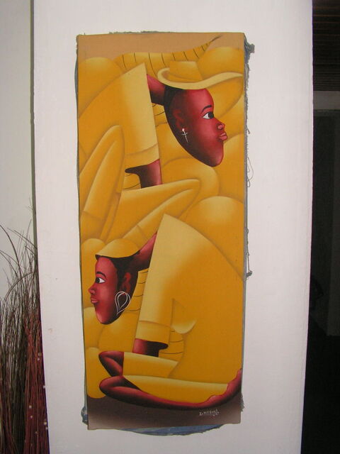 Tableau femmes caribennes 10 Le Coudray-Montceaux (91)