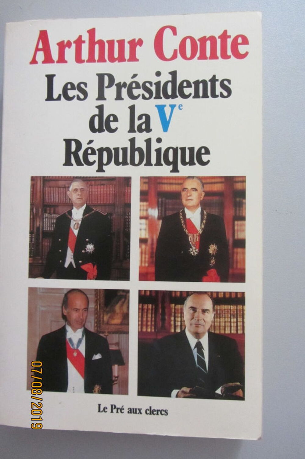 Les Pr&eacute;sidents de la V&egrave;me R&eacute;publique Livres et BD