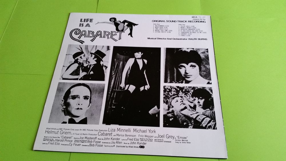 CABARET CD et vinyles