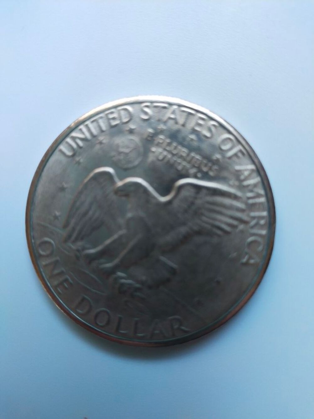 PIECE DES USA EN ARGENT LIBERTY EISENHOWER ANNEE 1971 