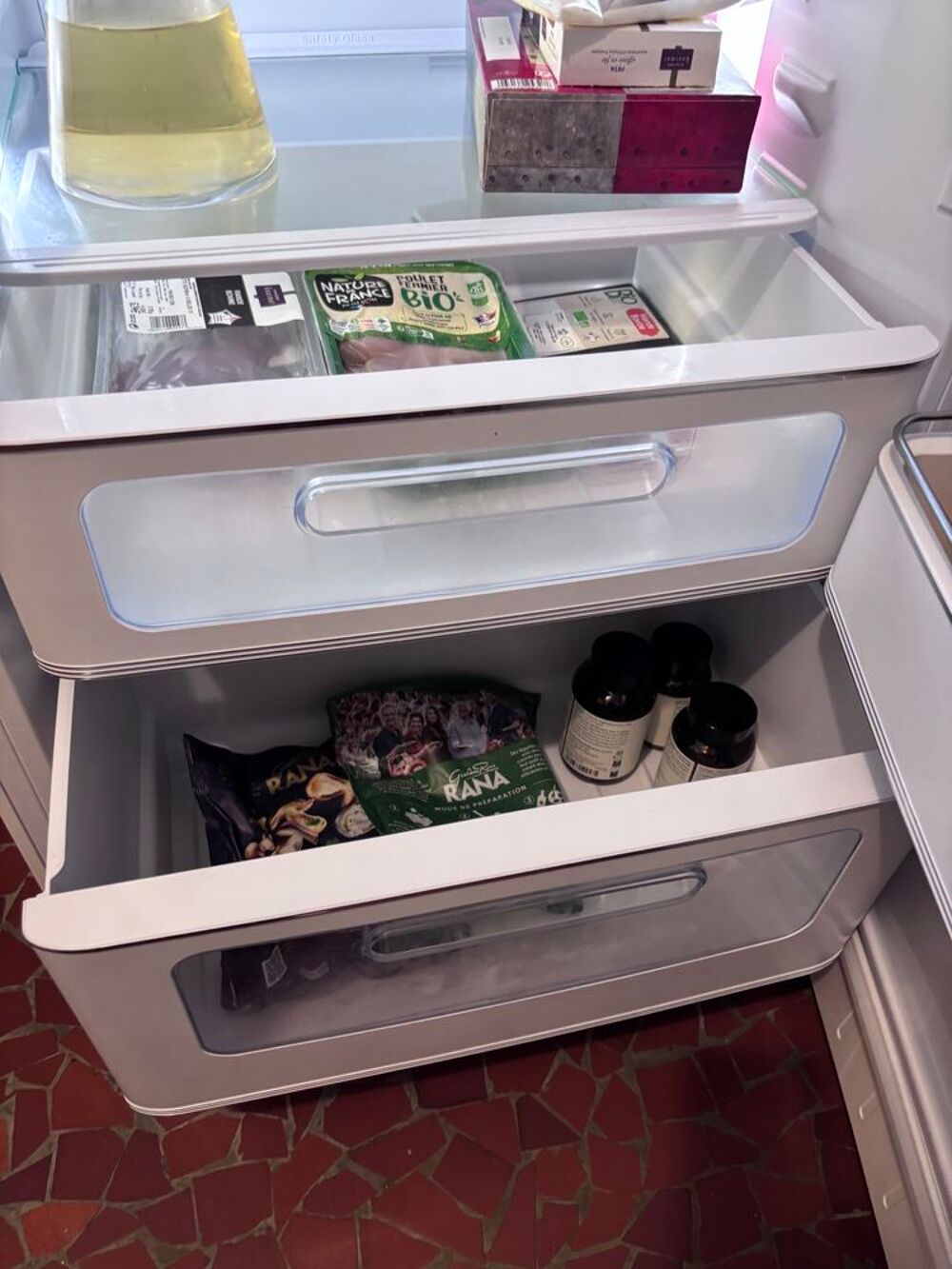 r&eacute;frig&eacute;rateur cong&eacute;lateur deux portes style ann&eacute;e 50 SMEG Electroménager