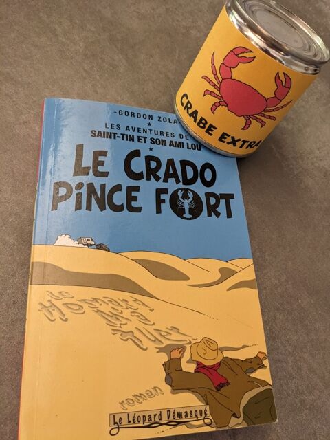 Tintin et milou boite le crabe aux pince d'or + livre le cra 10 Marseille 13 (13)