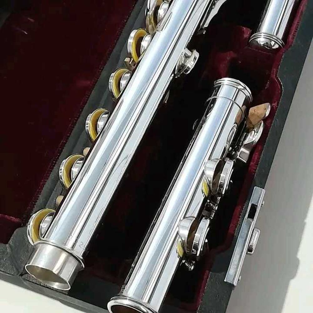 Fl&agrave;&quot;te traversi&egrave;re professionnelle Yamaha 614 Instruments de musique