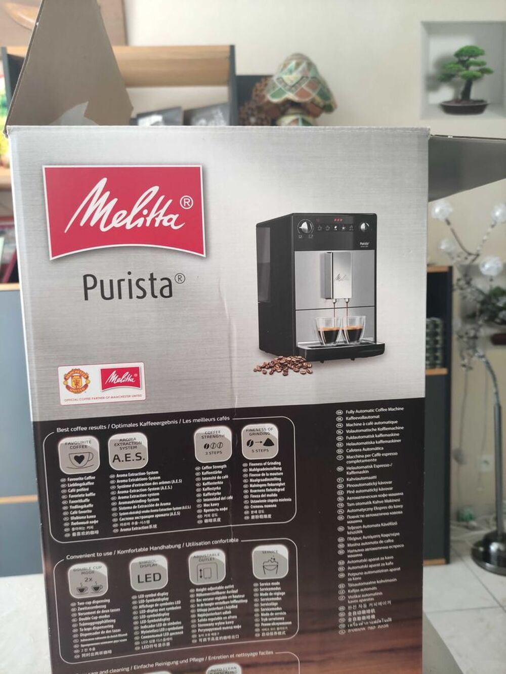 machine &agrave; caf&eacute; Melitta avec broyeur Electroménager