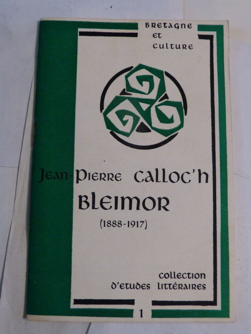 JEAN PIERRE CALLOC' H -- BLEIMOR Livres et BD