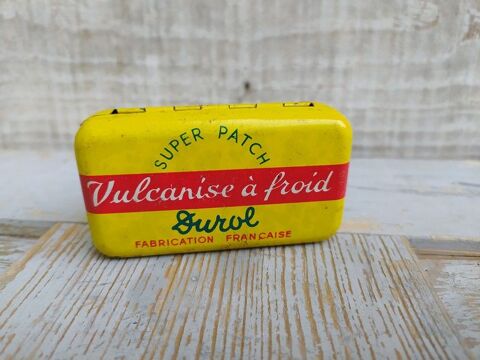 Ancienne Boite Publicitaire Durol Rparation Vlo Cycles 22 Loches (37)