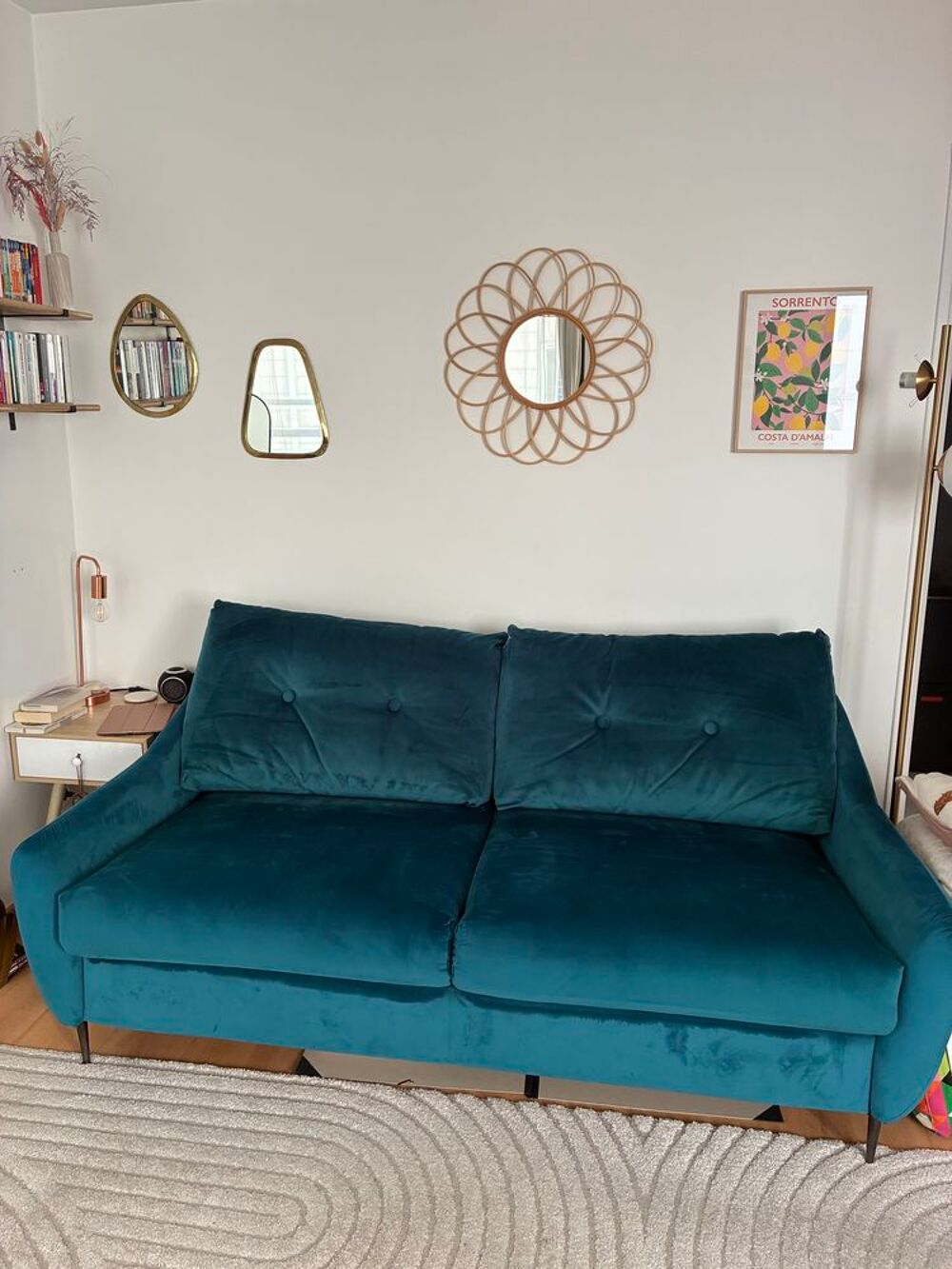 Canap&eacute; convertible couchage quotidien et ouverture rapide Meubles