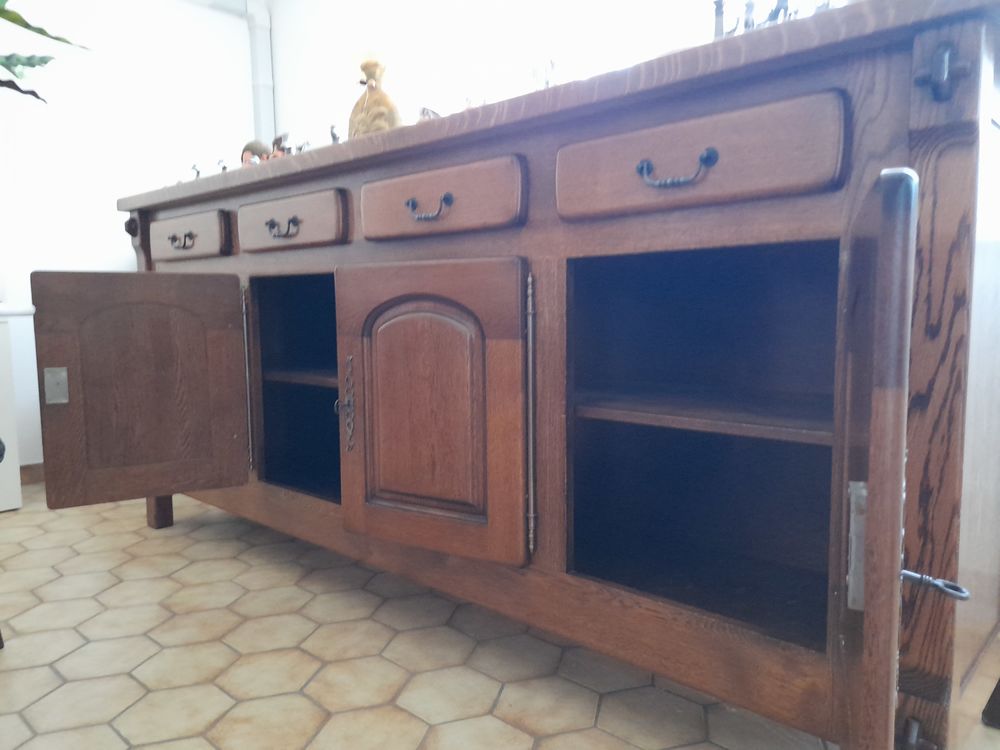 BEAU BUFFET BAS en CHENE Meubles