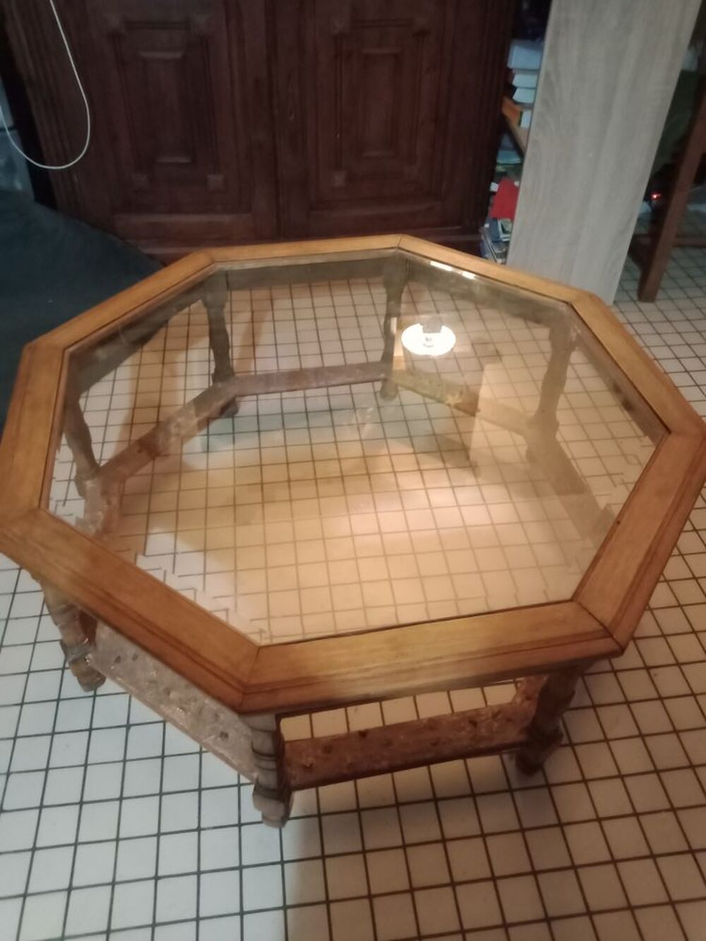 table basse hexagonale Meubles