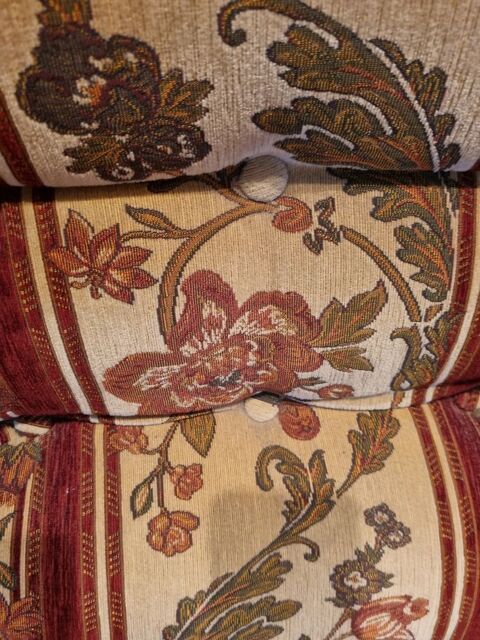 2 Fauteuils collection Jacques Leleu (Chne et tissu) 60 Graveson (13)