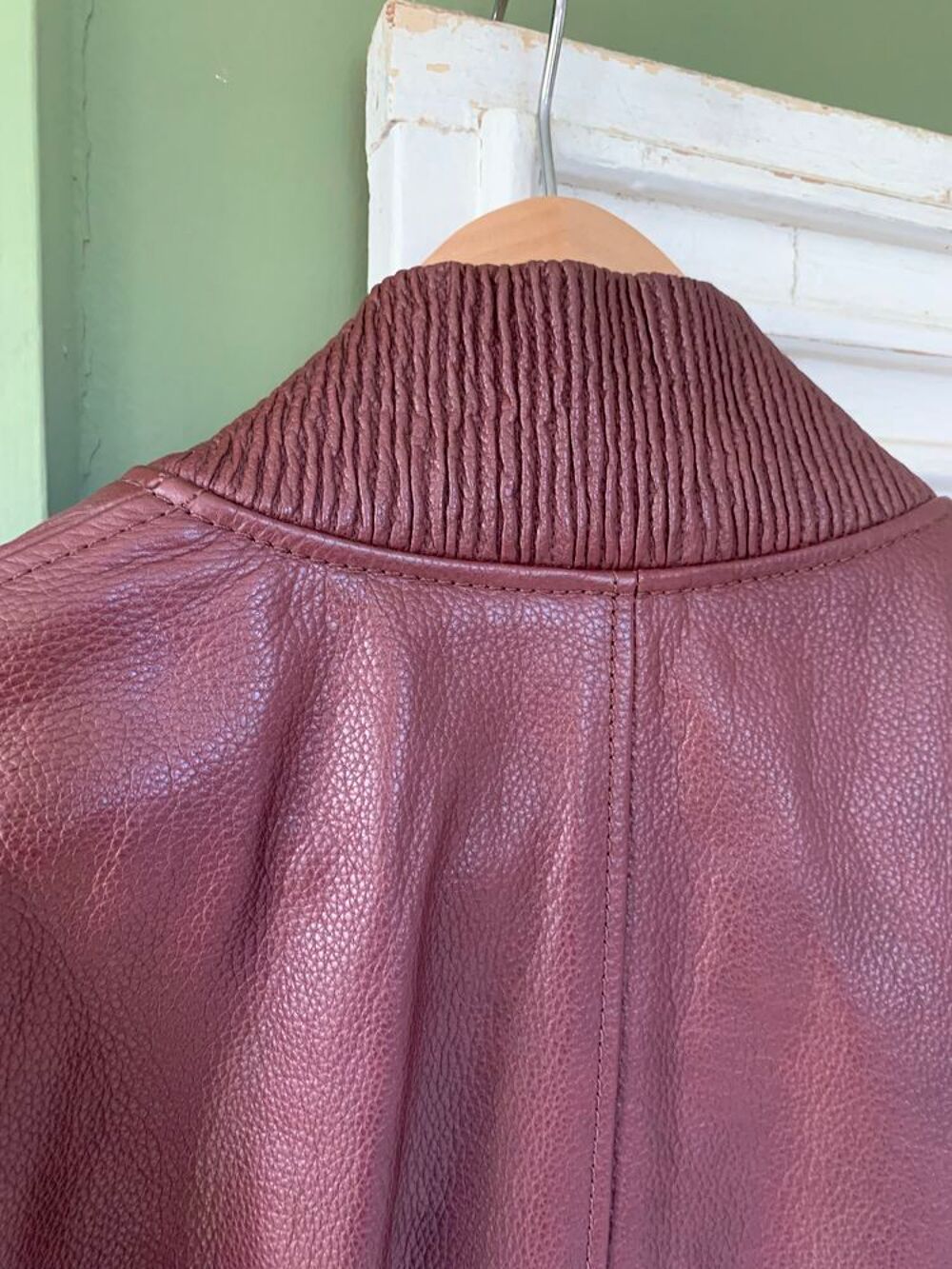 blouson neuf en cuir THE KOOPLES Vêtements