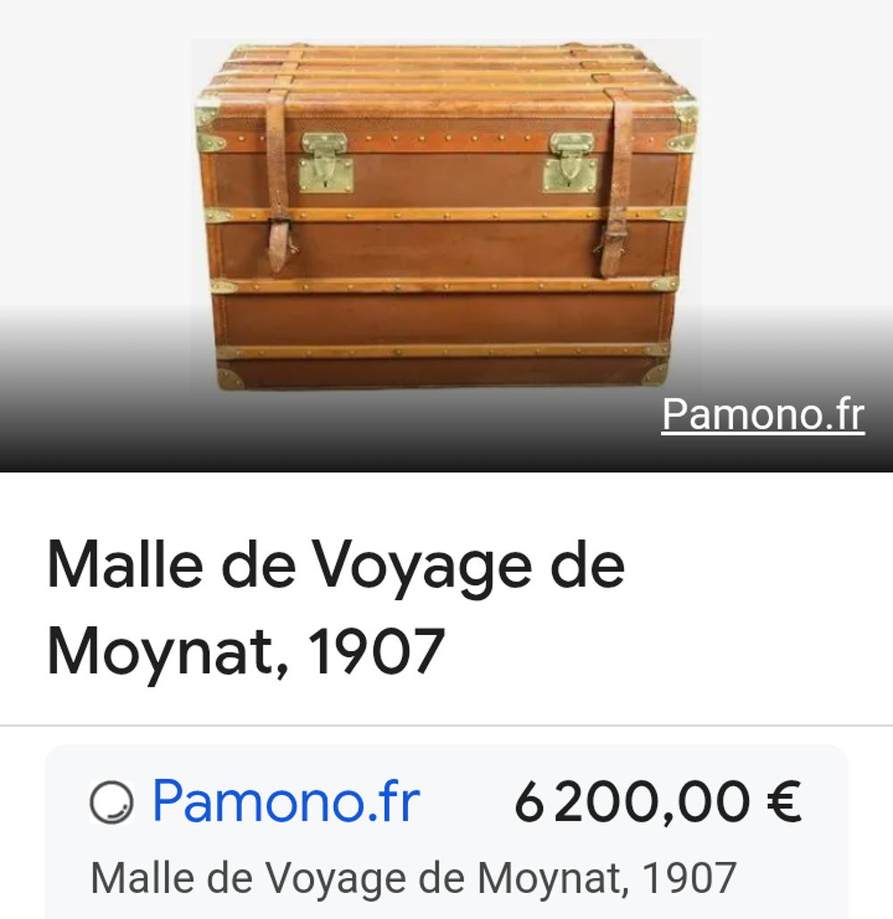 Malle Moynat de luxe Paris Meubles
