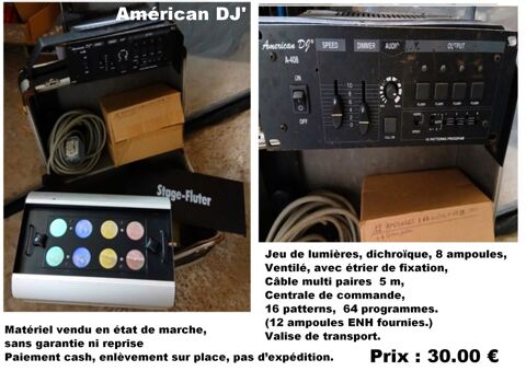 Jeu de lumières AMERICAN D'J Dicroïque 30 Gourin (56)