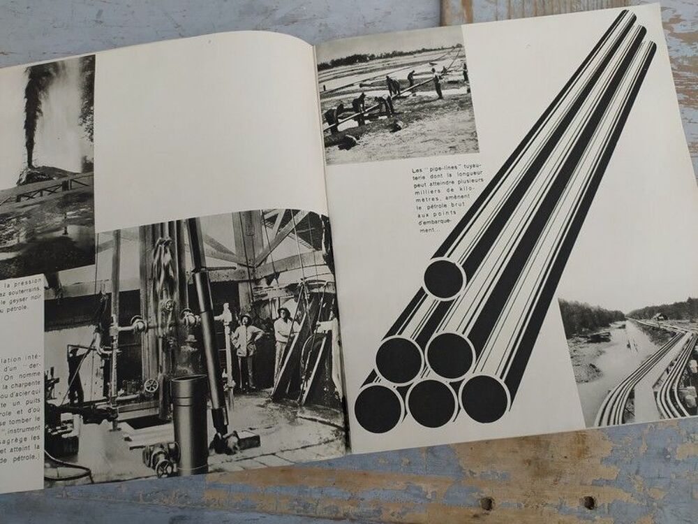 Livret Shell Histoire D'un Effort Humain Art D&eacute;co 1930
