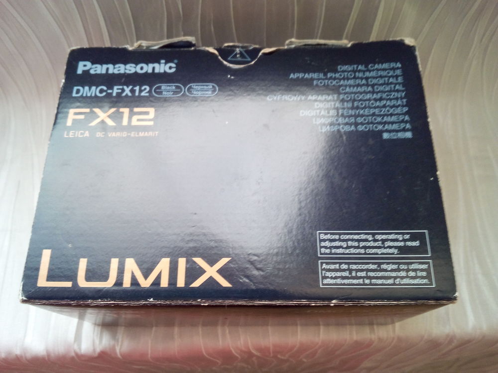 APPAREIL PHOTO COMPACT PANASONIC DMC-FX12 Photos/Video/TV