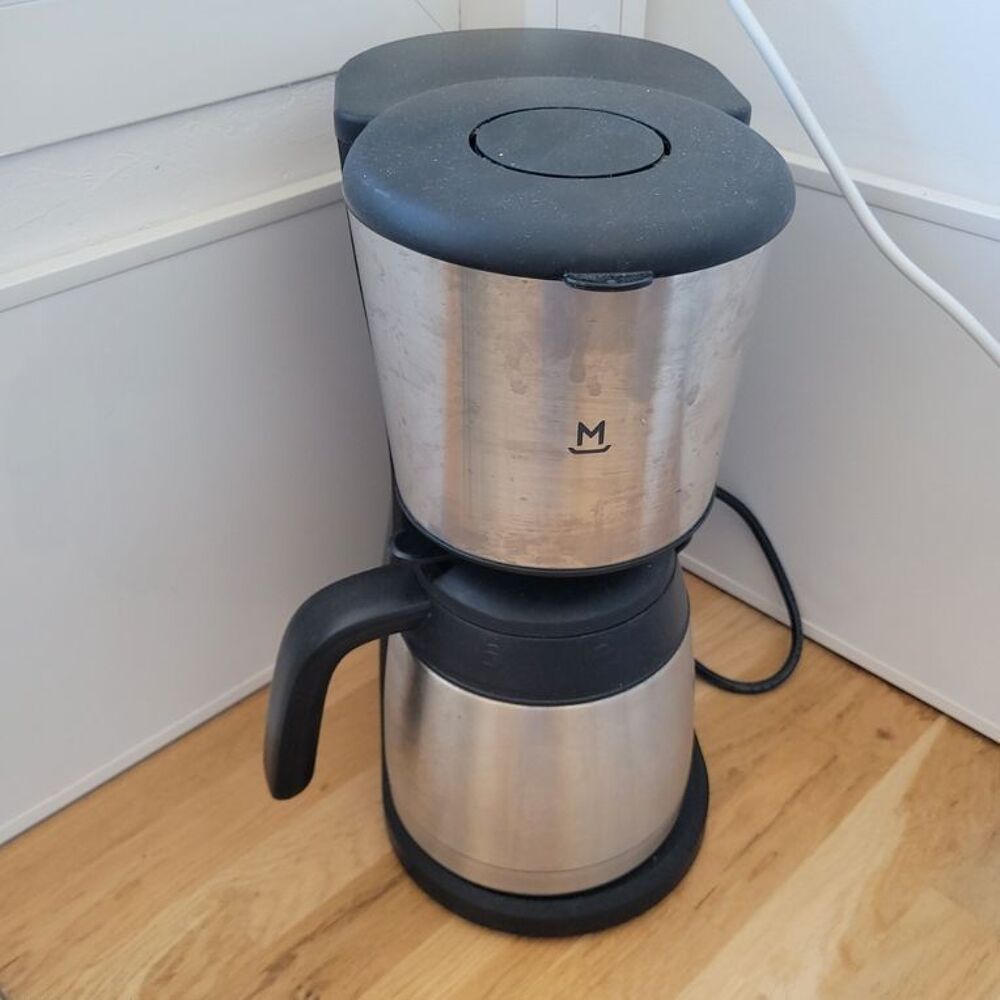 Cafeti&egrave;re filtre verseuse isotherme Mandine finition Inox Electroménager
