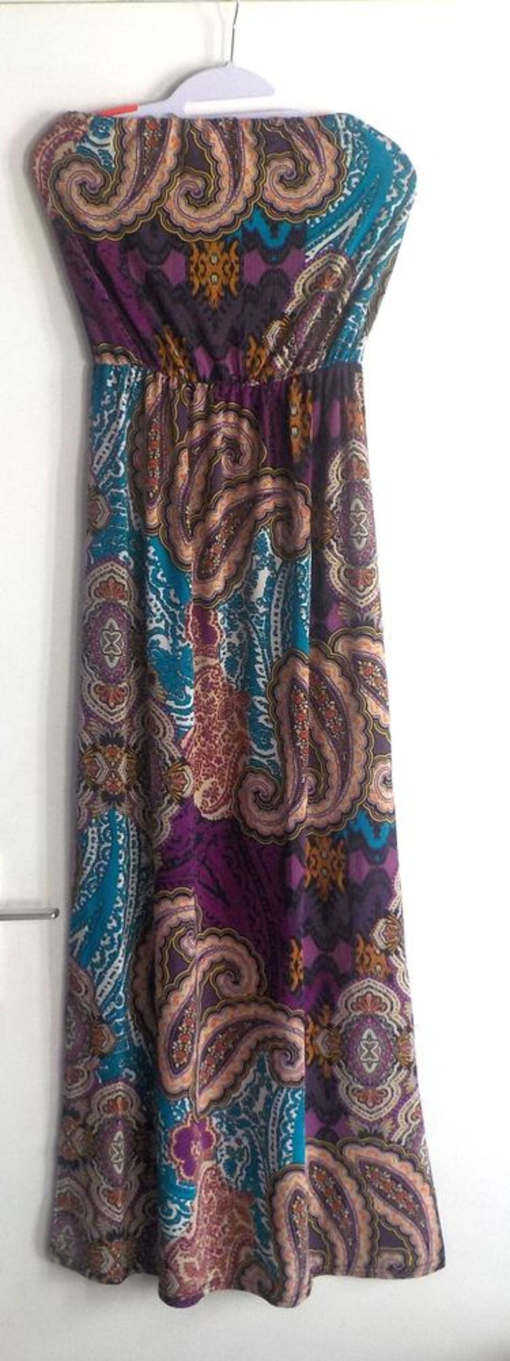 ROBE LONGUE BUSTIER NEW LOOK T36 Vêtements
