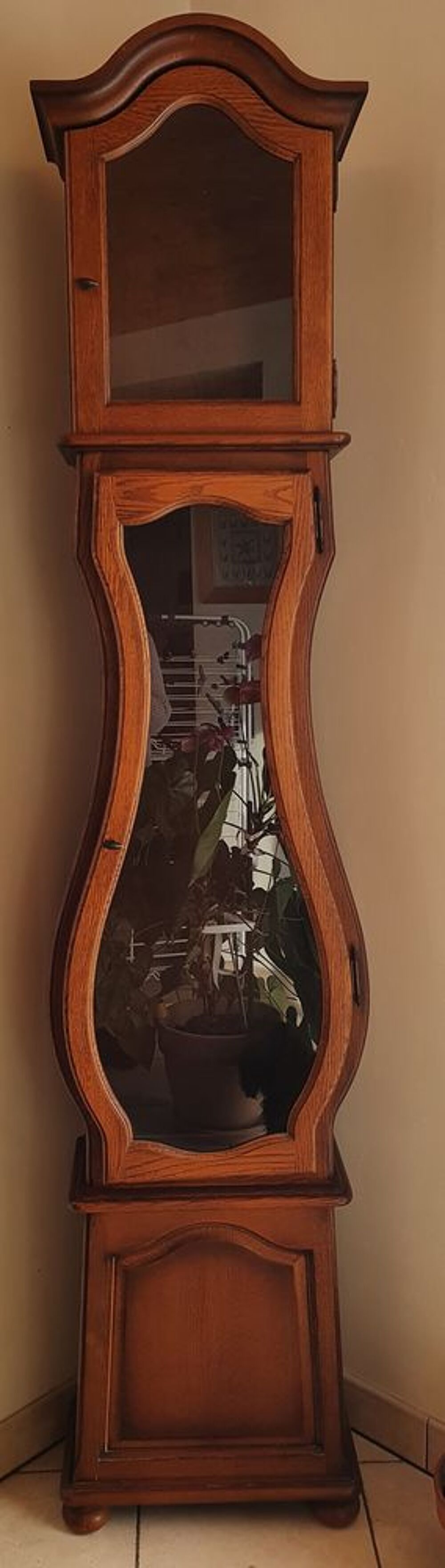 meuble en ch&ecirc;ne pour horloge Meubles
