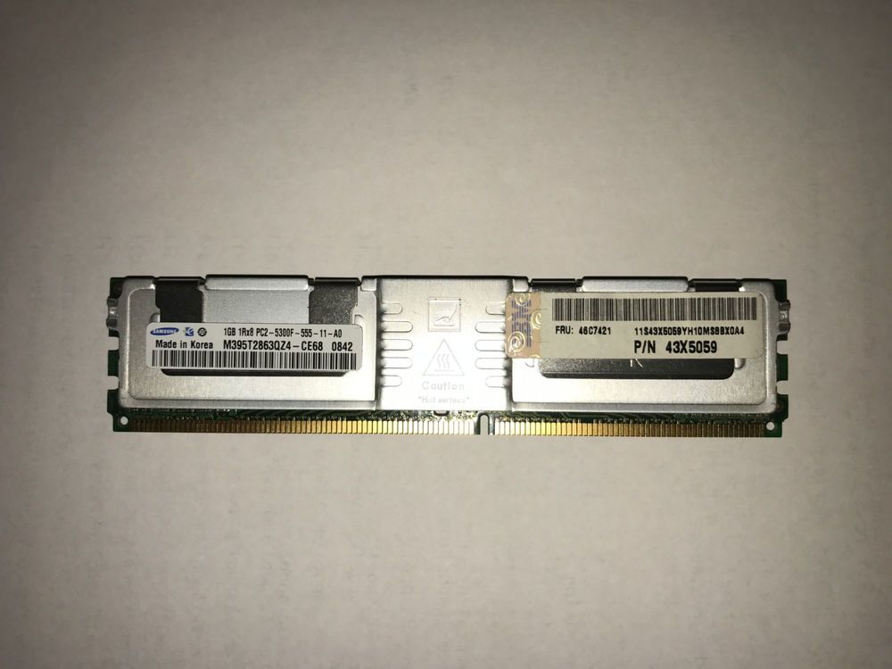 memoire RAM 1GB pc bureau PC2 5300F Matériel informatique