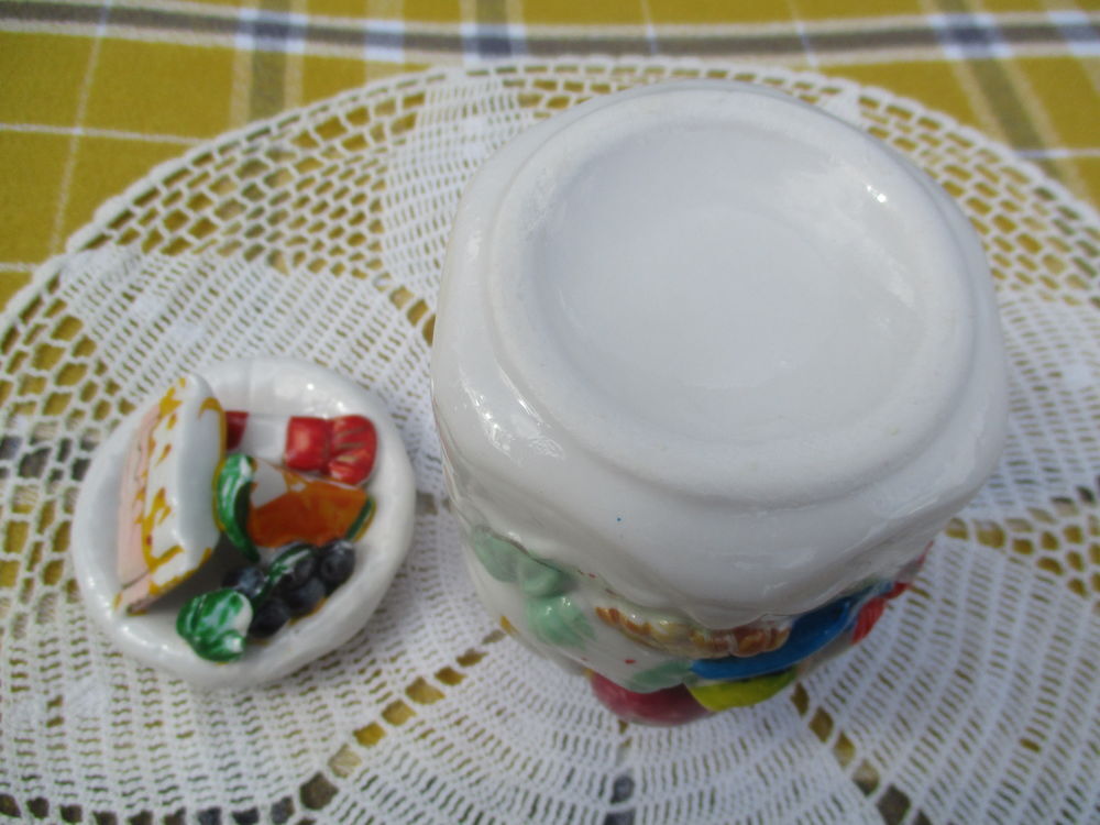 Bonbonni&egrave;re et/ou Sucrier Hexagonale &amp; Couvercle Assorti Cuisine