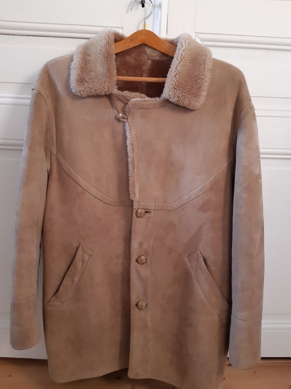 Parka homme agneau retourn&eacute; Vêtements