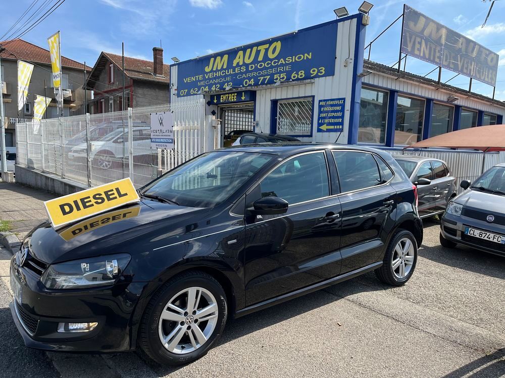 Polo 1.6 TDI 90 CR FAP BlueMotion Technology Life 2013 occasion 42700 Firminy