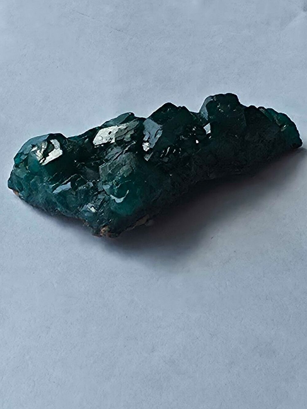 Pierre naturelle Dioptase Verte RDC-Collection &amp; D&eacute;co 