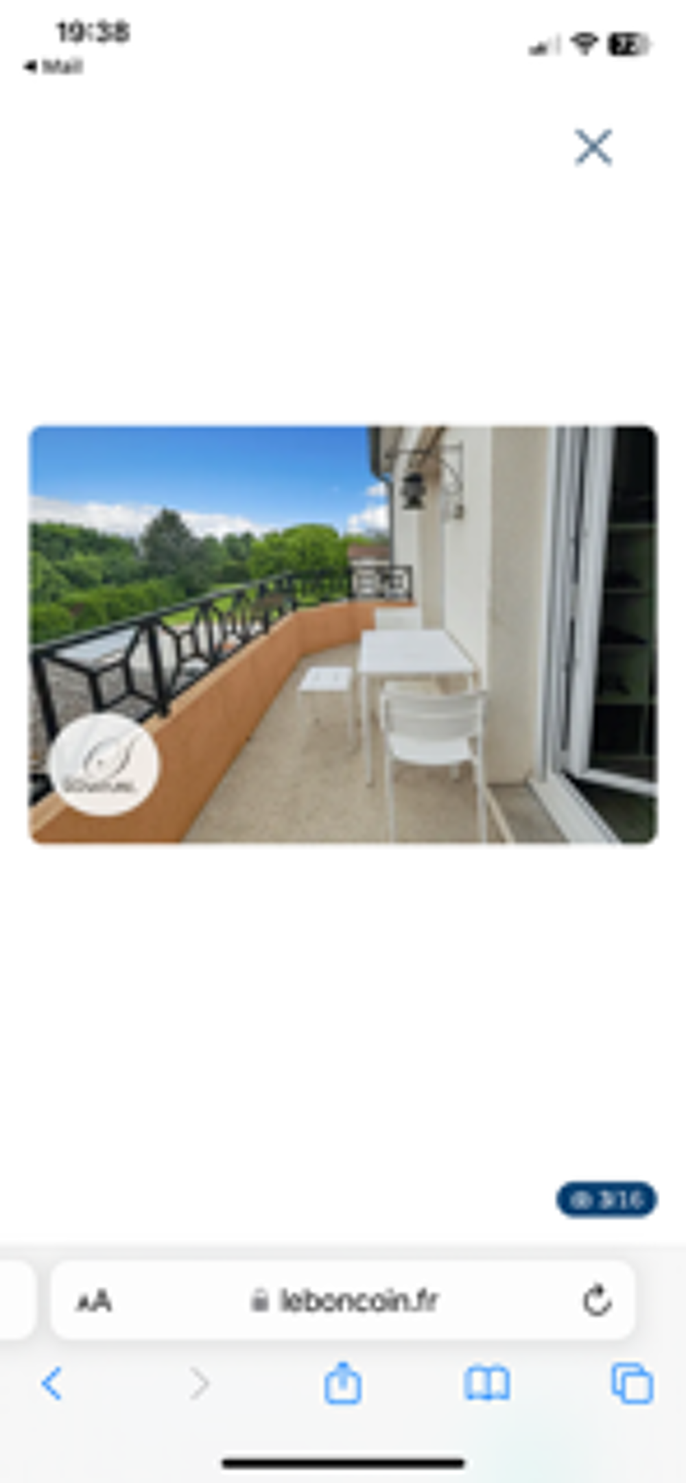 Location Appartement APPART F3 TERRASSE+BALCON+GARAGE+PARKING Châlons-en-champagne