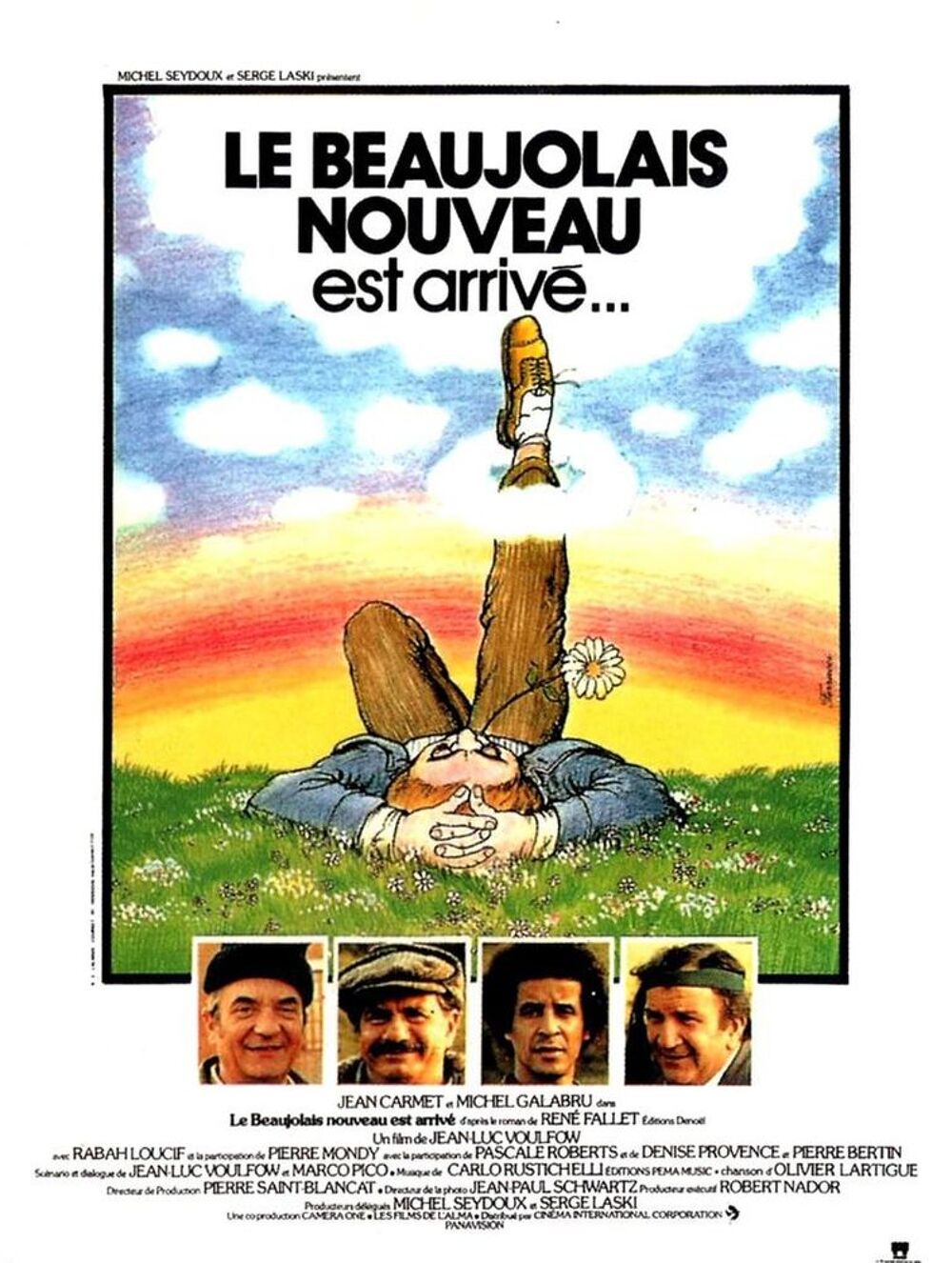 LE BEAUJOLAIS NOUVEAU EST ARRIVE avec jean carmet DVD et blu-ray