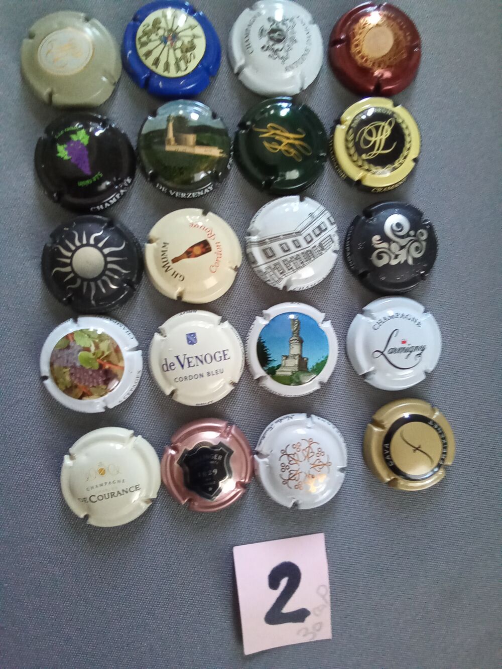 Capsules de champagne 